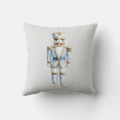 クリスマスくるみ割りマウスキング水色 クッション (裏面)