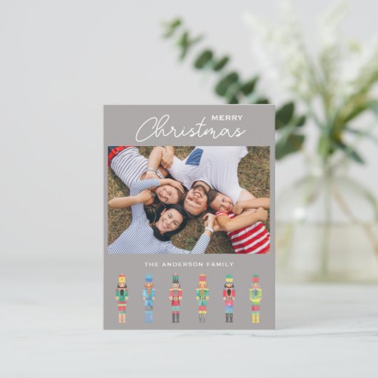 クリスマスくるみ割り写真 ポストカード (スタンド正面)