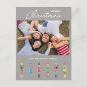 クリスマスくるみ割り写真 ポストカード (正面)