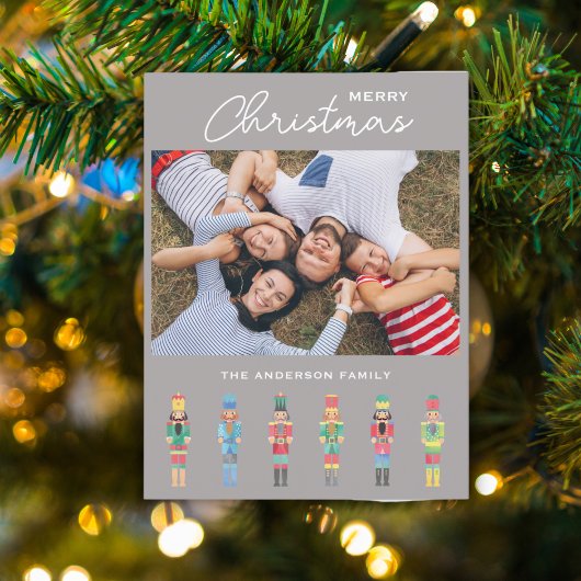 クリスマスくるみ割り写真 ポストカード