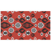 クリスマスくるみ割り器の小石 テーブルクロス (正面(横))