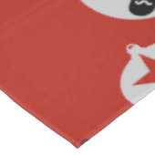 クリスマスくるみ割り器の小石 テーブルクロス (アングル)