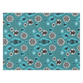 クリスマスくるみ割り器の小石 テーブルクロス (正面(横))