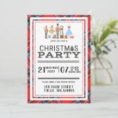 クリスマスくるみ割り招待状 招待状 (スタンド正面)