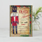 クリスマスくるみ割り招待状 招待状 (スタンド正面)