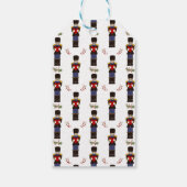 クリスマスくるみ割り玩具兵士ギフトラベル ギフトタグ (裏面)