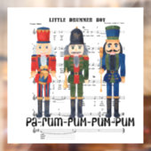 クリスマスくるみ割り ウィンドウサイン (シート2)