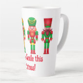 クリスマスくるみ割り カフェラテマグ (右アングル)