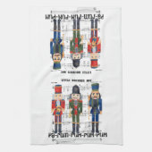 クリスマスくるみ割り キッチンタオル (縦)