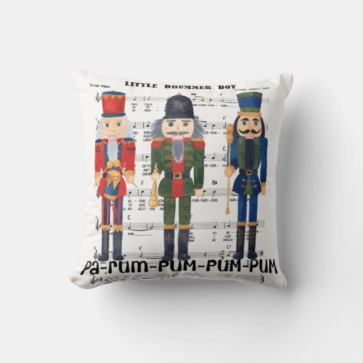 クリスマスくるみ割り クッション (正面)