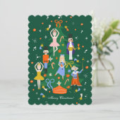 クリスマスくるみ割り シーズンカード (スタンド正面)