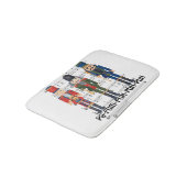 クリスマスくるみ割り バスマット (アングル)