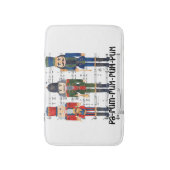 クリスマスくるみ割り バスマット (正面縦)