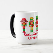 クリスマスくるみ割り モーフィングマグカップ (正面左)