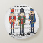 クリスマスくるみ割り ラウンドクッション (裏面)