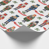 クリスマスくるみ割り ラッピングペーパー (角)