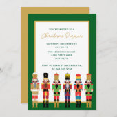 クリスマスくるみ割り 招待状 (正面/裏面)