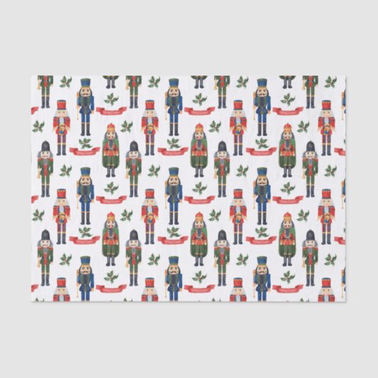 クリスマスくるみ割り 薄葉紙 (正面)