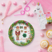 クリスマスくるみ割り_GC ペーパープレート (パーティー)