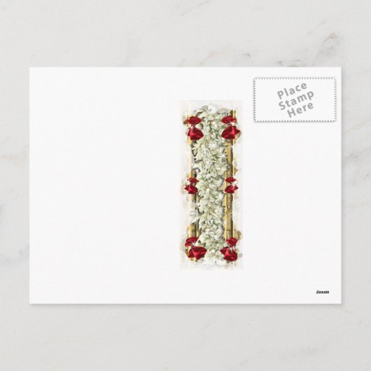 クリスマスことわざクリスマス企業の感謝してい シーズンポストカード (裏面)