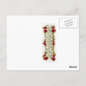 クリスマスことわざクリスマス企業の感謝してい ポストカード (裏面)