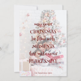 クリスマスことわざフォトオーバーレイアート文字 シーズンカード