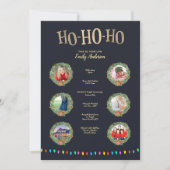 クリスマスこれは自分の人生である – 写真を追加するマイルストーンカード 招待状 (正面)