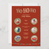 クリスマスこれは、あなたの人生である – 写真を追加+マイルストーン 招待状 (正面)