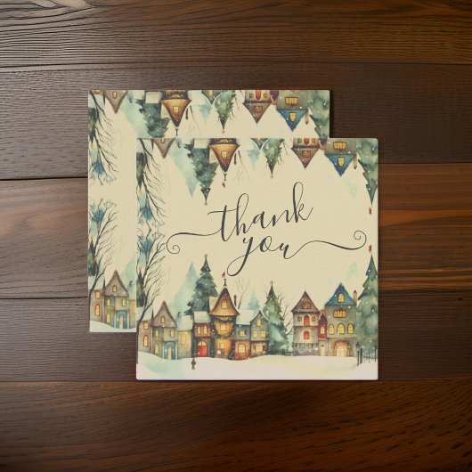 クリスマスご購入ありがとうございます スクエア名刺