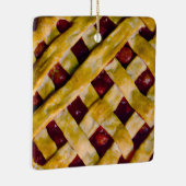 クリスマスさくらんぼを取る |食おもしろい物パン セラミックオーナメント (右)