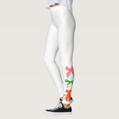 クリスマスすてきに小さな物に頭を下げる レギンス (左)