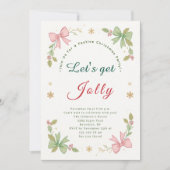 クリスマスすてきのパーティー シーズンカード (正面)