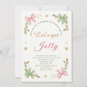 クリスマスすてきのパーティー シーズンカード (正面)