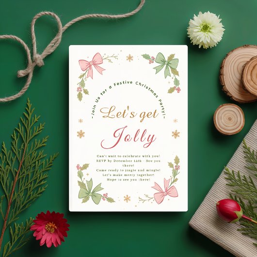 クリスマスすてきのパーティー シーズンカード