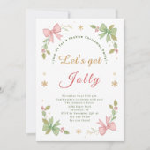 クリスマスすてきのパーティー シーズンカード (正面)