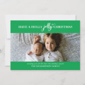クリスマスすてきの写真を持つ シーズンカード (正面)