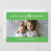 クリスマスすてきの写真を持つ シーズンカード (正面)