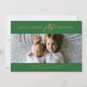 クリスマスすてきの写真を持つ シーズンカード (正面)