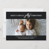 クリスマスすてきの写真を持つ シーズンカード (正面)