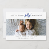 クリスマスすてきの写真を持つ シーズンカード (正面)