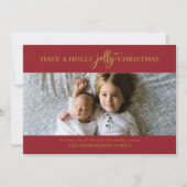クリスマスすてきの写真を持つ シーズンカード (正面)