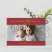 クリスマスすてきの写真を持つ シーズンカード (スタンド正面)