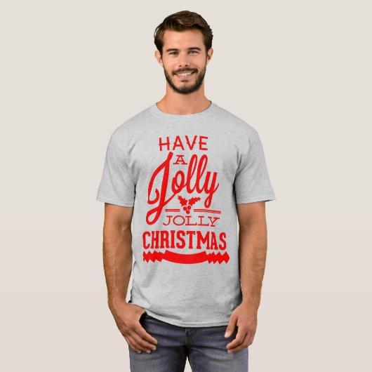 クリスマスすてきのTシャすてきツを持っている Tシャツ (正面フル)