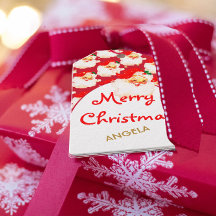 クリスマスすてきサンタクロース赤いあいさつメリー文