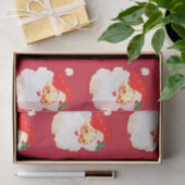 クリスマスすてきサンタメリーおもしろい 薄葉紙 (ギフト)