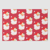 クリスマスすてきサンタメリーおもしろい 薄葉紙 (正面)