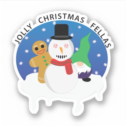 クリスマスすてきフェラス シール (正面)