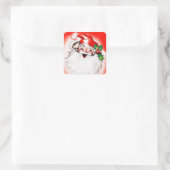 クリスマスすてき挨拶 スクエアシール (バッグ)