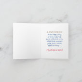 クリスマスすてき. シーズンカード (内部)