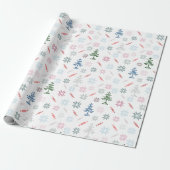 クリスマスすてき ラッピングペーパー (アンロールド)